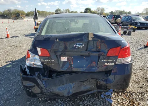 2013 Subaru Legacy 2.5I из США, поврежденный, VIN 4S3BMBA63D3012353